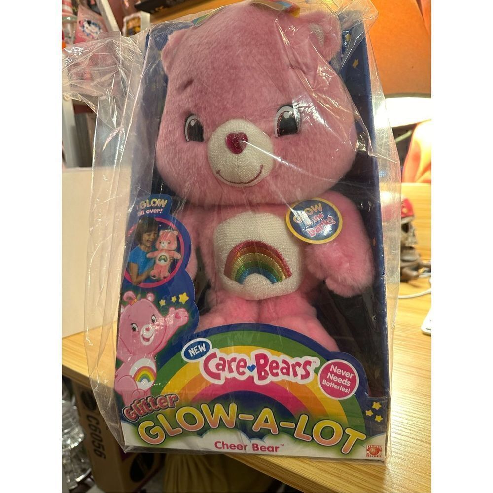 Care Bear Cheer Bear Glow A Lot Bear NIB